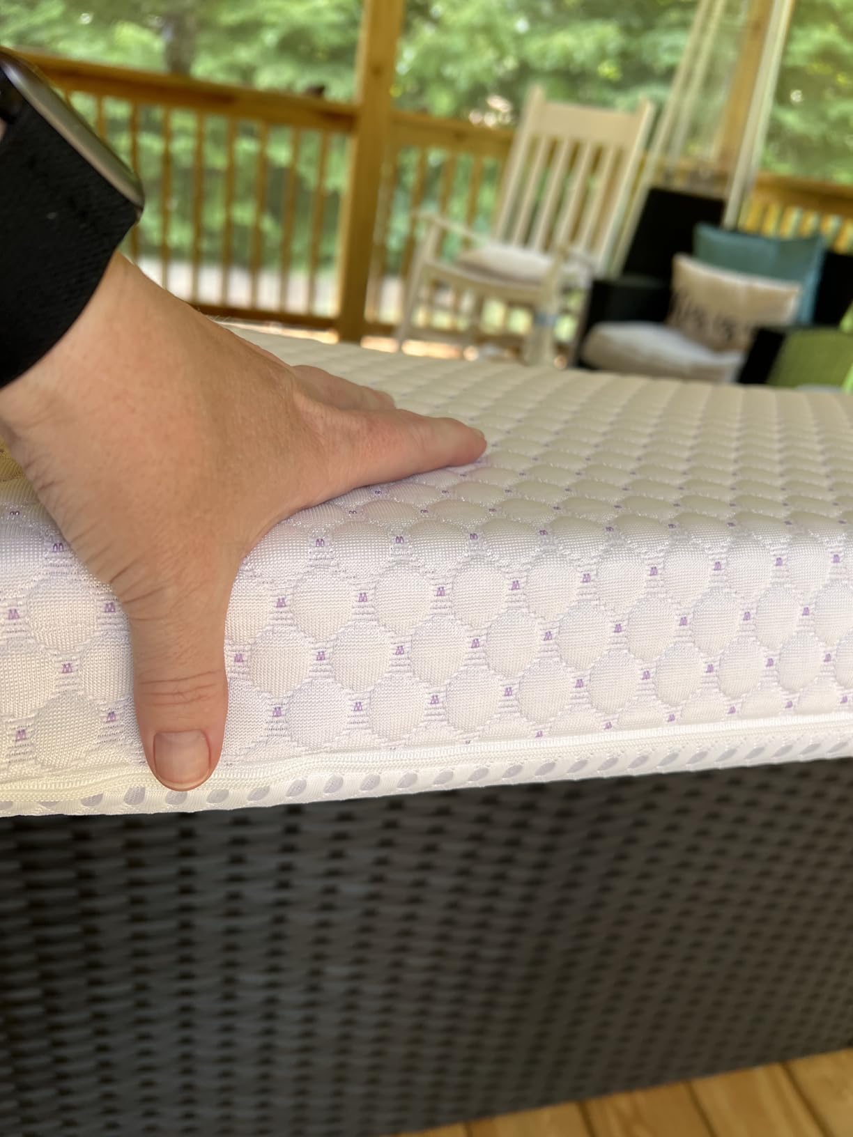 PerleCare cooling memory foam topper customer review